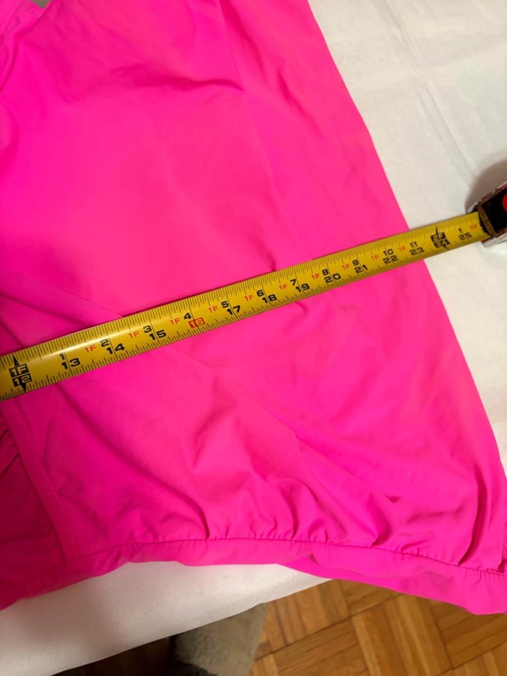 Hot Pink Ruffle Tankini Top - Picture 8 of 8